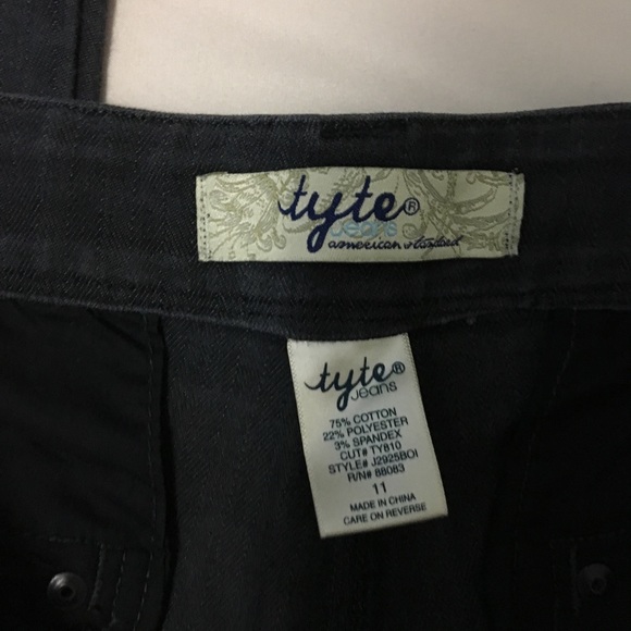 Juniors Tyte  Grey Jean - Picture 3 of 3